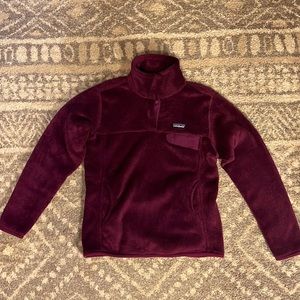 Patagonia Re-Tool Snap-T Fleece Pullover Kangaroo Pocket Size Medium